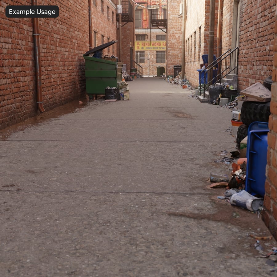 Eroded Asphalt Texture