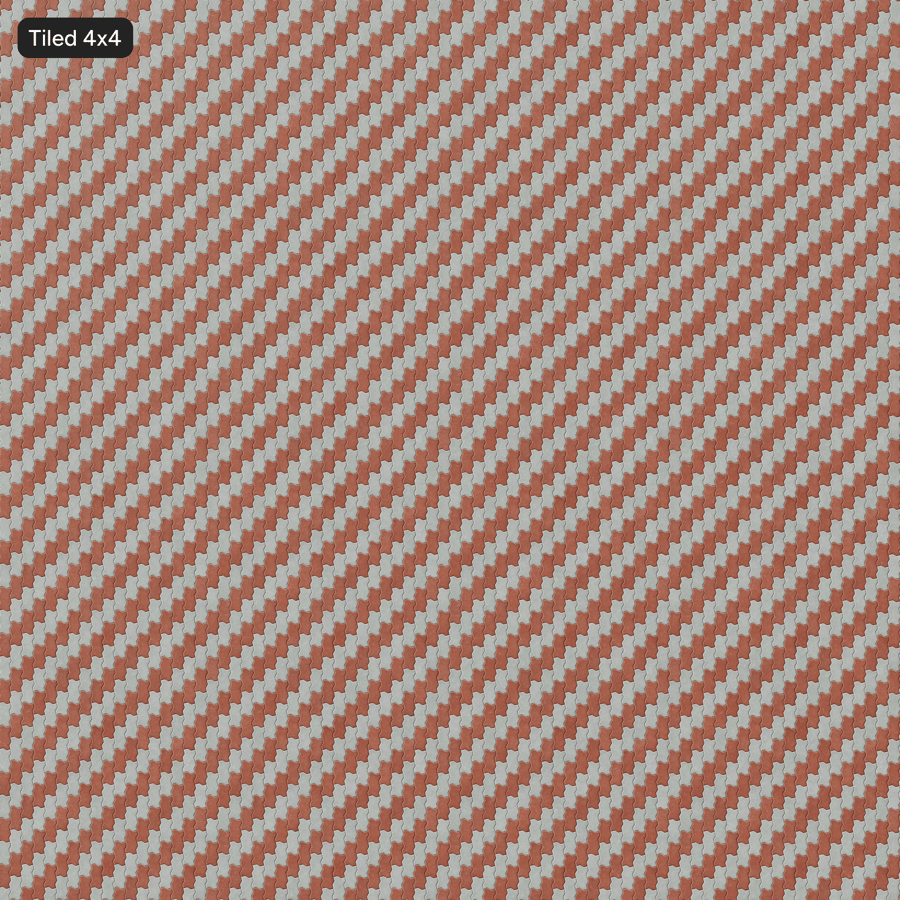Zigzag futó burkolat textúra, csíkos piros