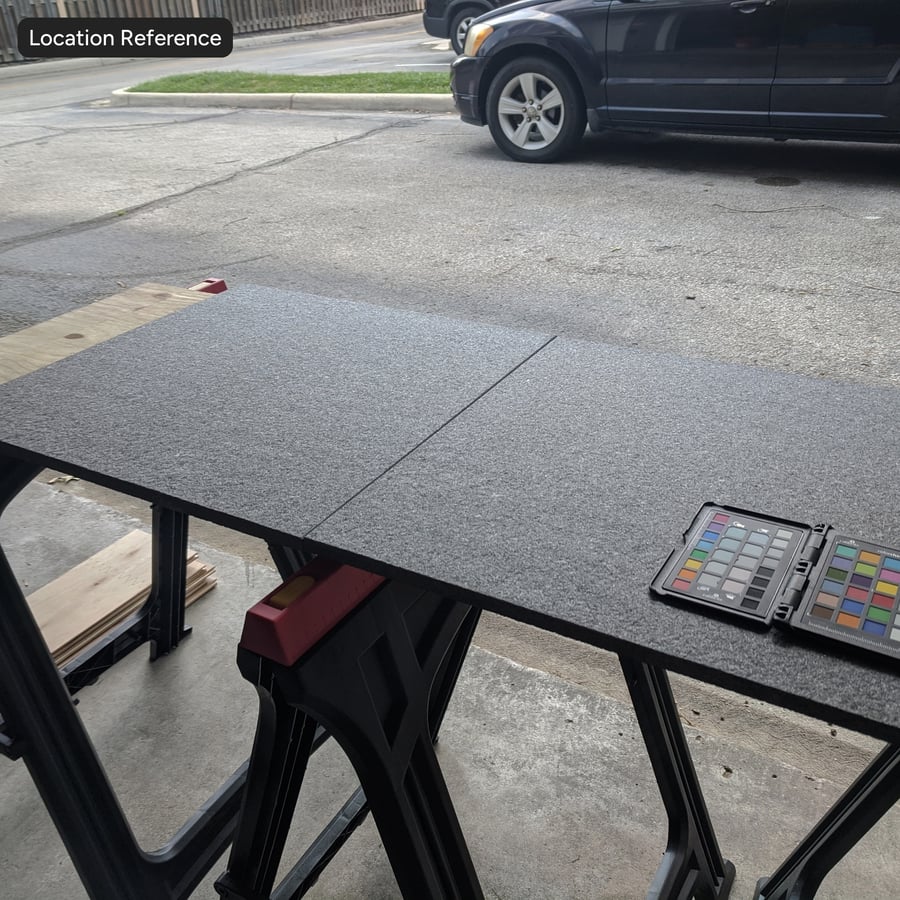Vierkante granieten matte tegeltextuur, Eclipse Grey