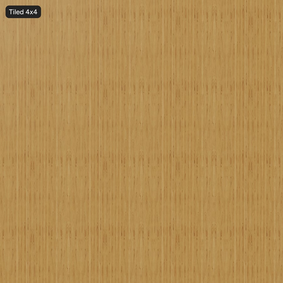 Book Match Oak Wood Veneer Texture, Bright Tan