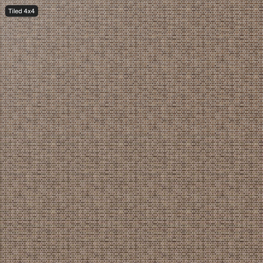 Grooved English Bond Brick Wall Texture, Taupe
