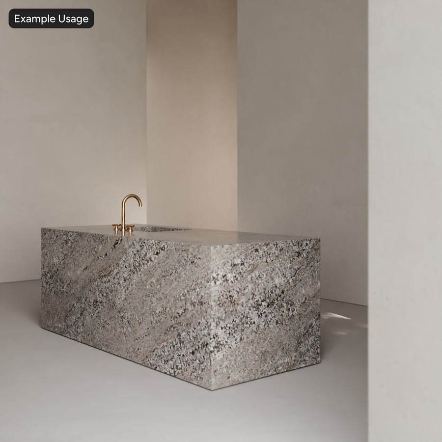 Textura de pedra de granito polido Bianco Antico, cinzento