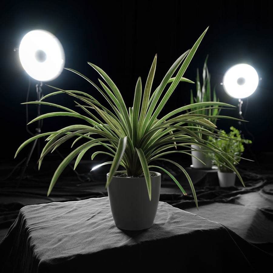 Modelo de planta aranha