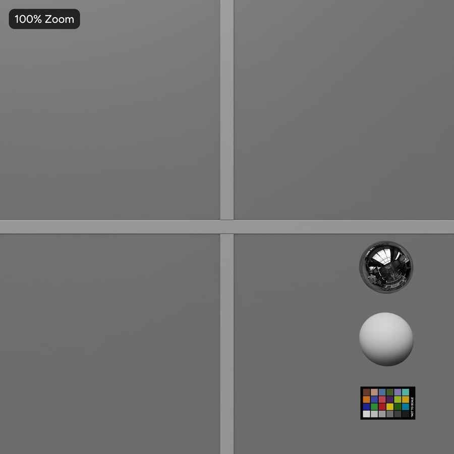 Obyčajné vinylové dlaždice s mriežkovou textúrou stropu, sivé