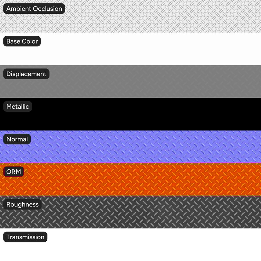 Obscure Glass Tread Texture