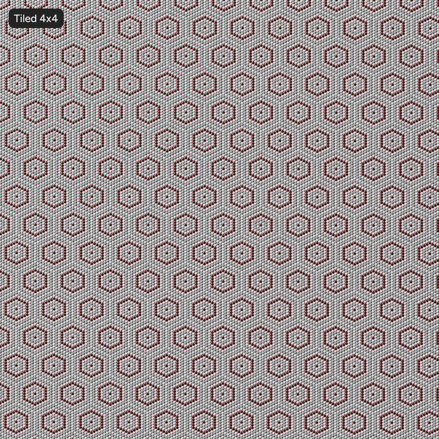 Penny Runde glänzende Keramikfliese Textur, Weißes Sechseck