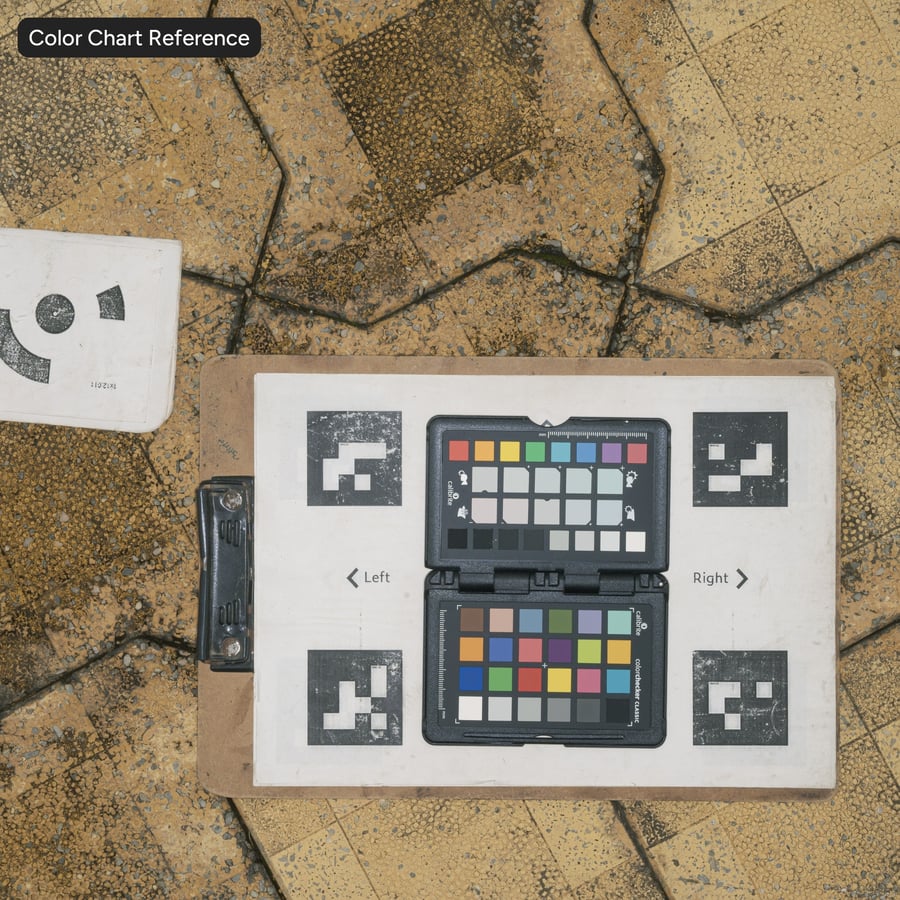 Pavimentazione impilata quadrata a zig-zag sporca, giallo