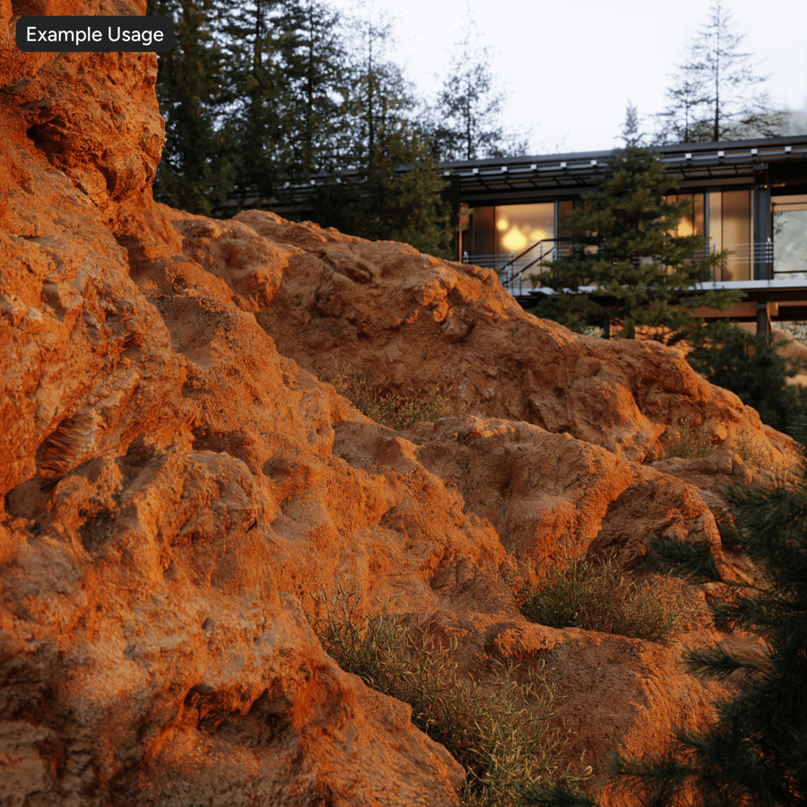 Desert Limestone Cliff Rock Texture