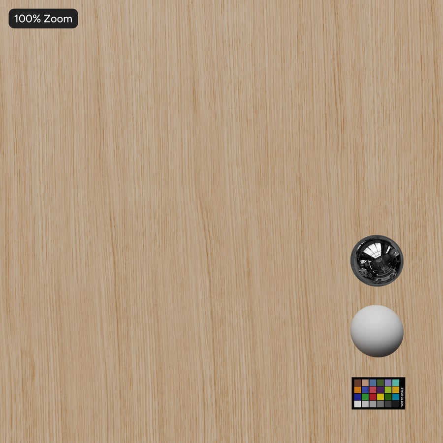 Slip Match Oak Wood Veneer Texture, Raw