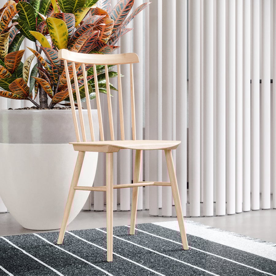 Réplica em madeira da cadeira TON Home Model
