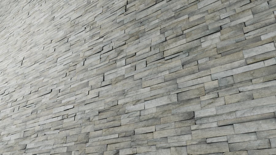 Textura de parede de pedra Ledger, azul