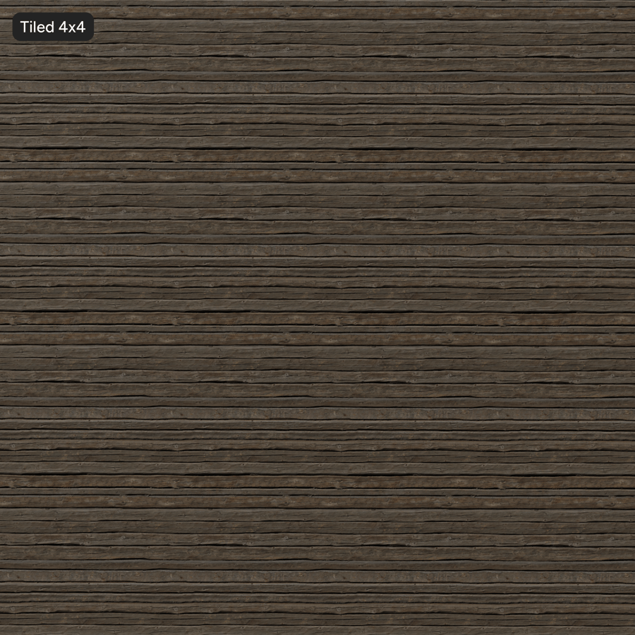 Texture murale du bardage en rondins de bois usés