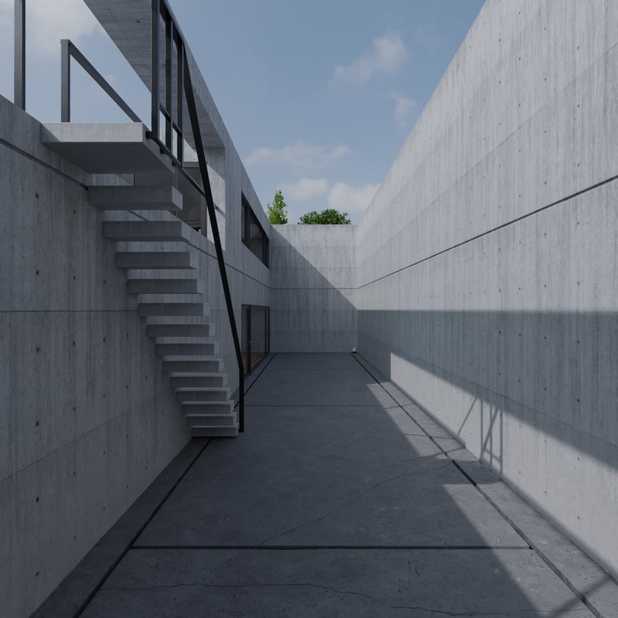 Track Cloudy Afternoon Sky Outdoor HDRI