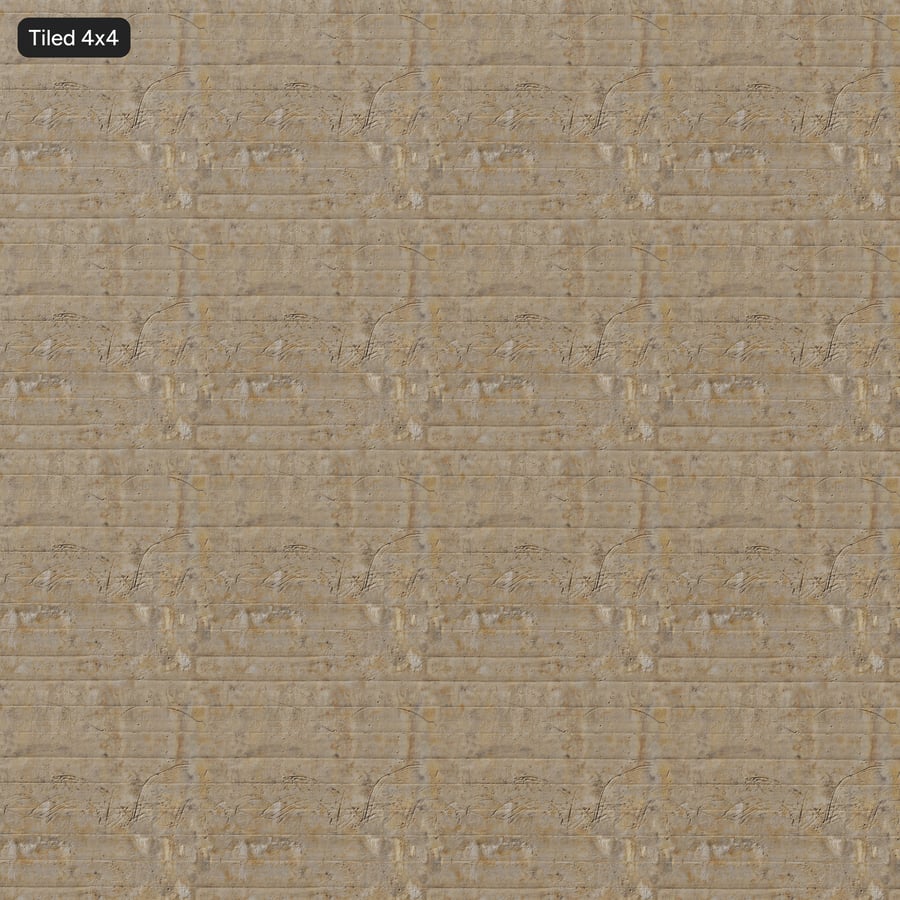 Scratched Stained Concrete Block Wall Texture