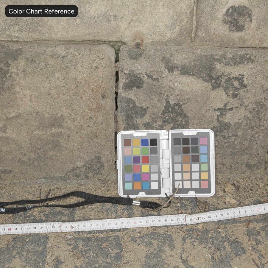 Texture endommagée d'un mur rectangulaire en blocs de pierre en cours d'exécution