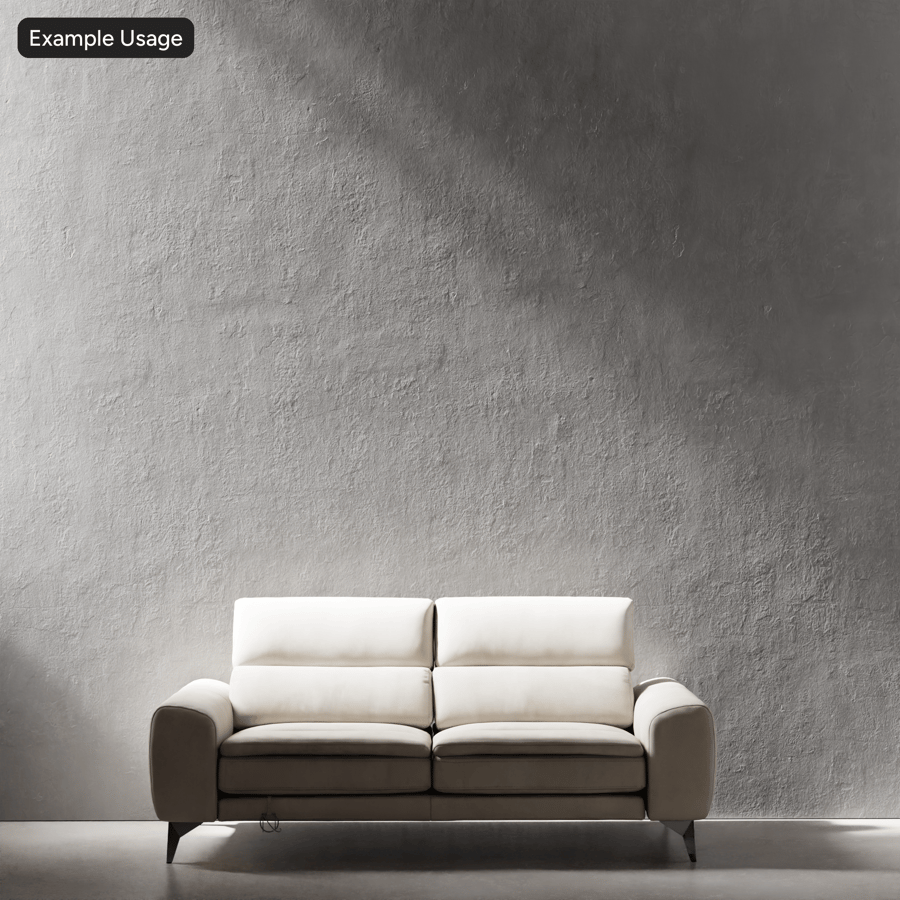 Texture di Intonaco in Argilla Invecchiata, Grigio Freddo