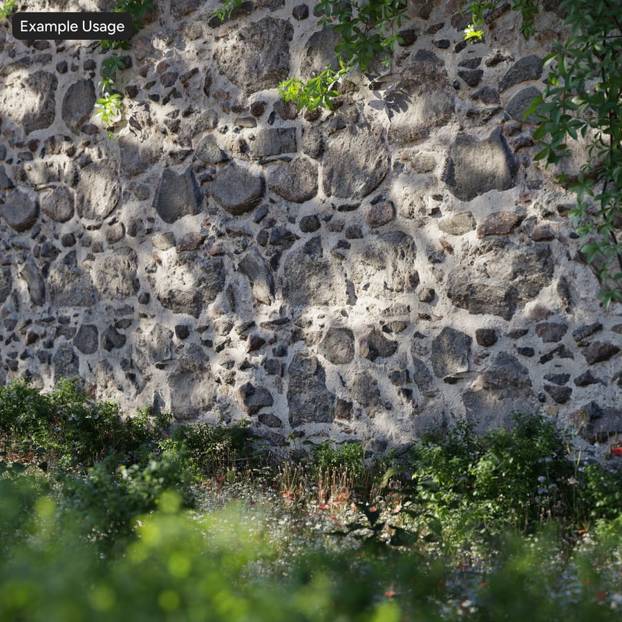 Texture muro in pietra rustica