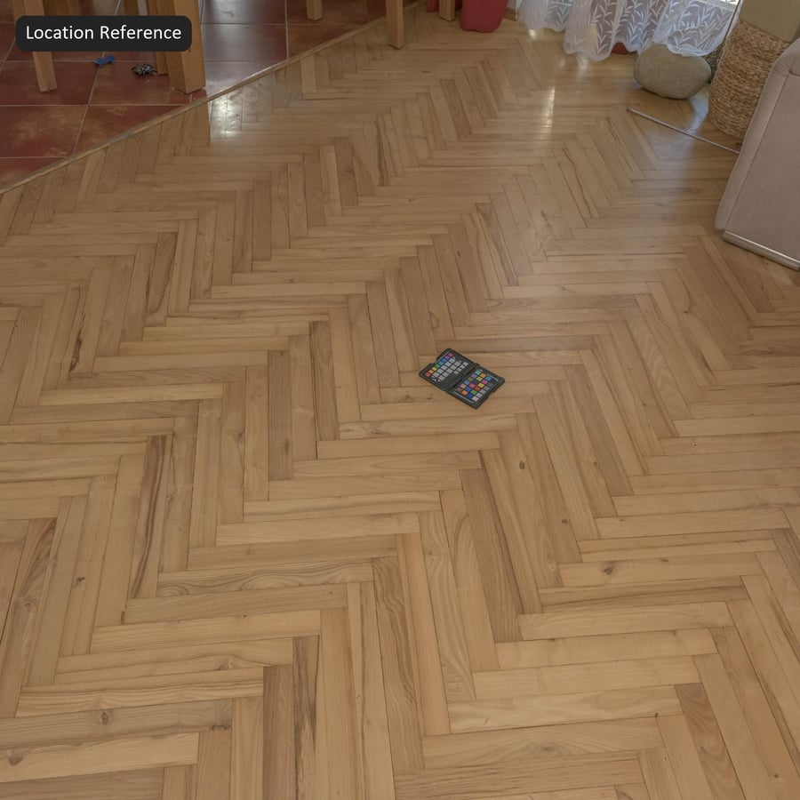 Texture de parquet en chêne à chevrons