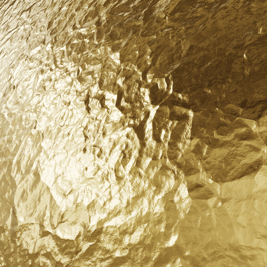 Textura de metal folha de ouro