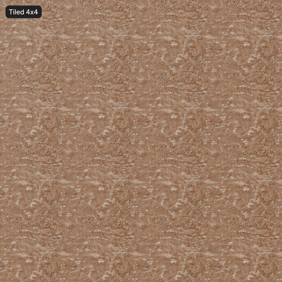 Loose Iron Rich Clay Ground Texture, Red Terracotta