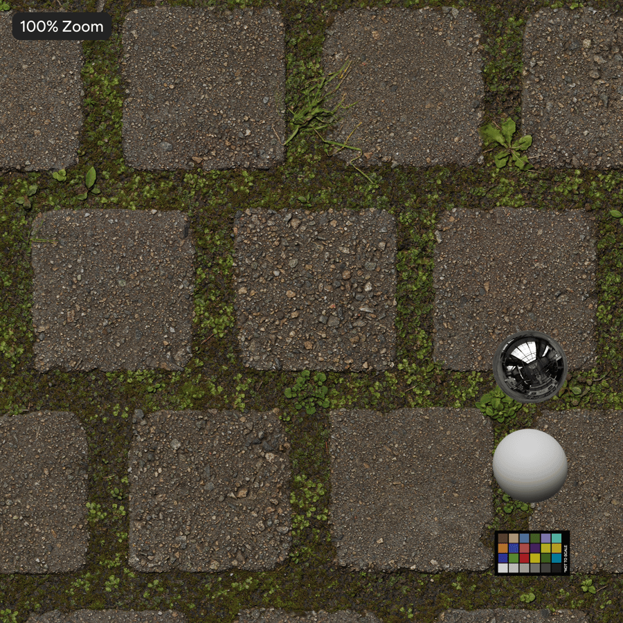 Mossy Cobblestone Texture