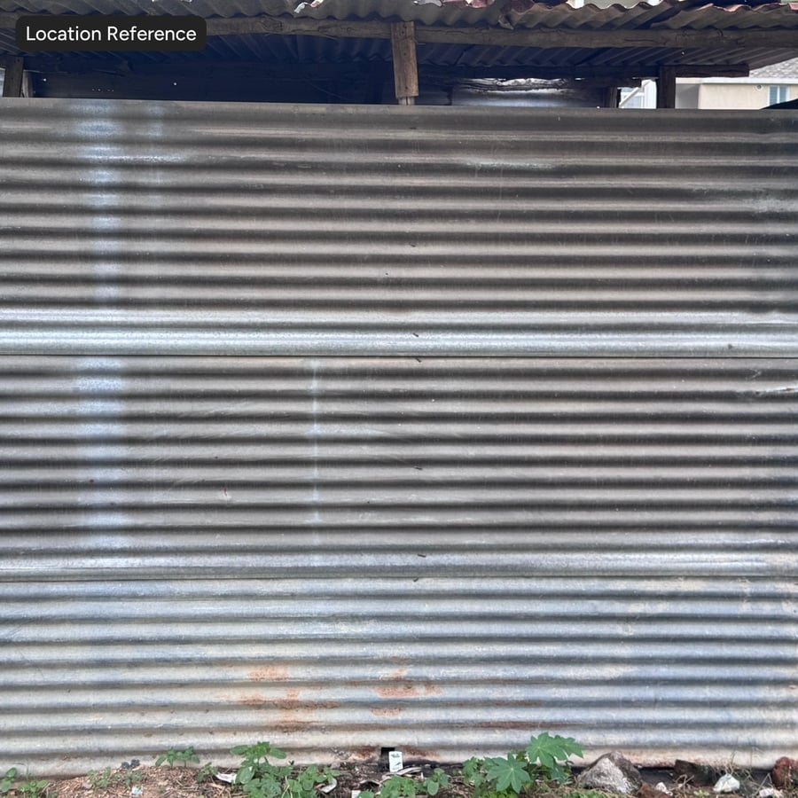 Leaking Dirty Corrugated Metal Texture