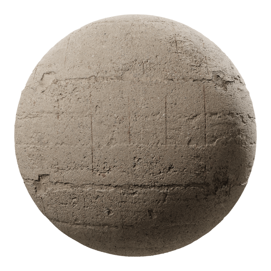 Abgenutzte Beton-Gehwegtextur, Beige