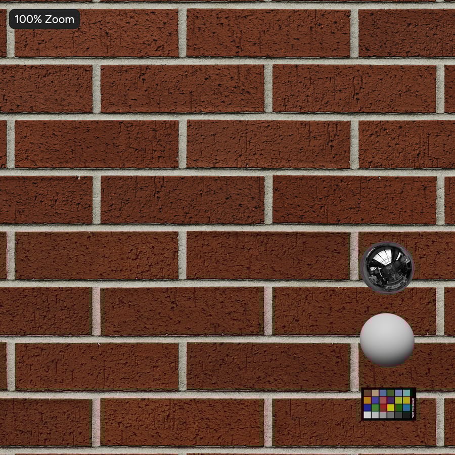 Dragfaced Running Bond Brick Wall Texture