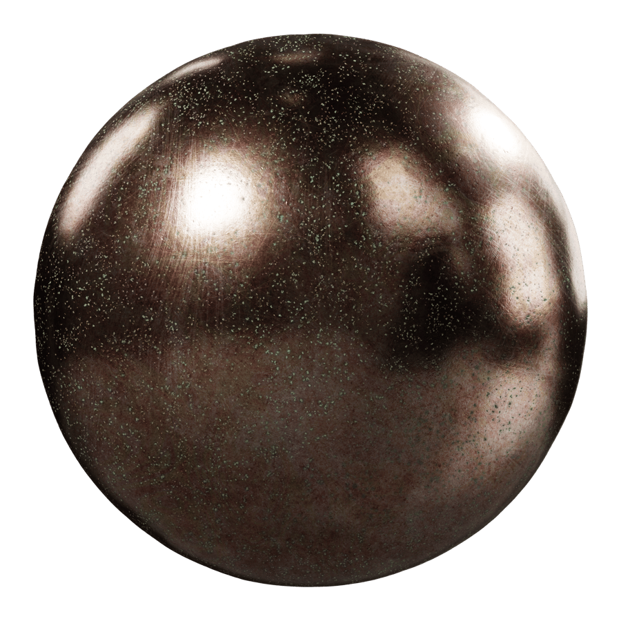 Texture métallique bronze moucheté
