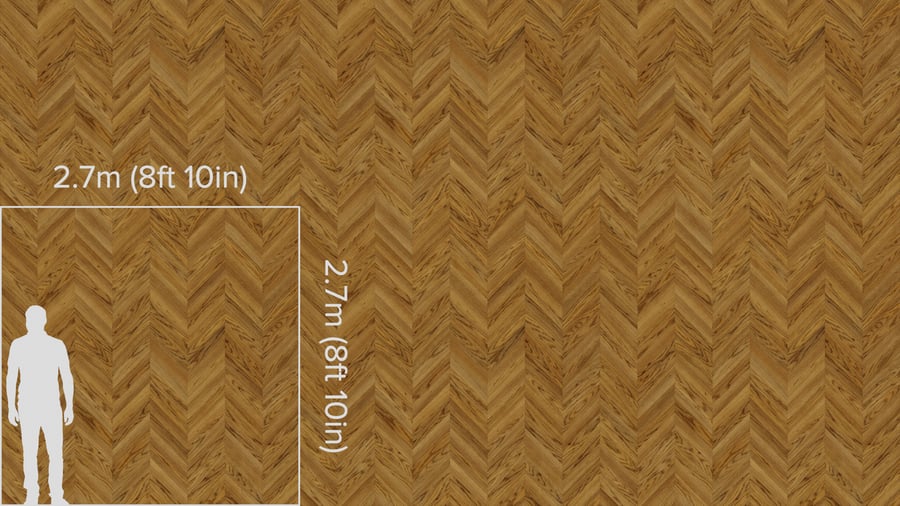 Textura de tábuas de carvalho Chevron, bronze antigo
