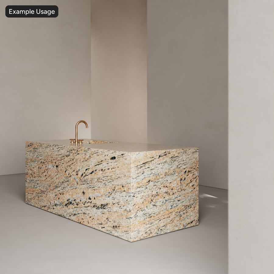Textura de pedra de granito polido, laranja claro