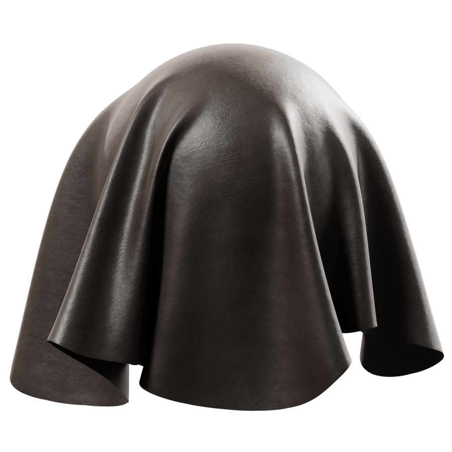 Waxy Pull Up Leather Texture, Brown Black