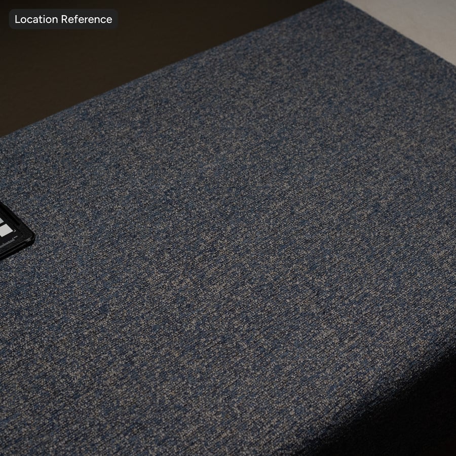 Heathered Upholstery Fabric Texture, Blue