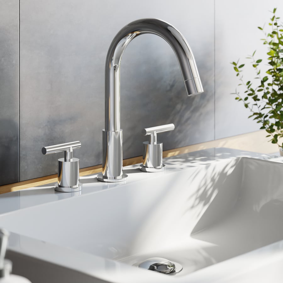 Borhn 3-hole Bathroom Faucet Model