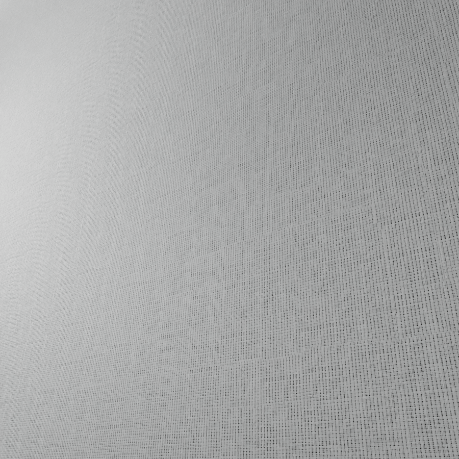 Tecido para cortinas simples e transparente, branco