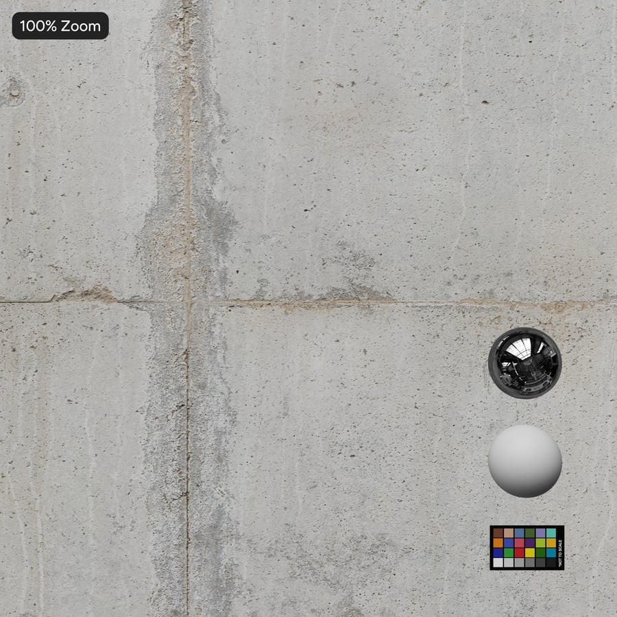 Stacked Panel Concrete Wall Texture