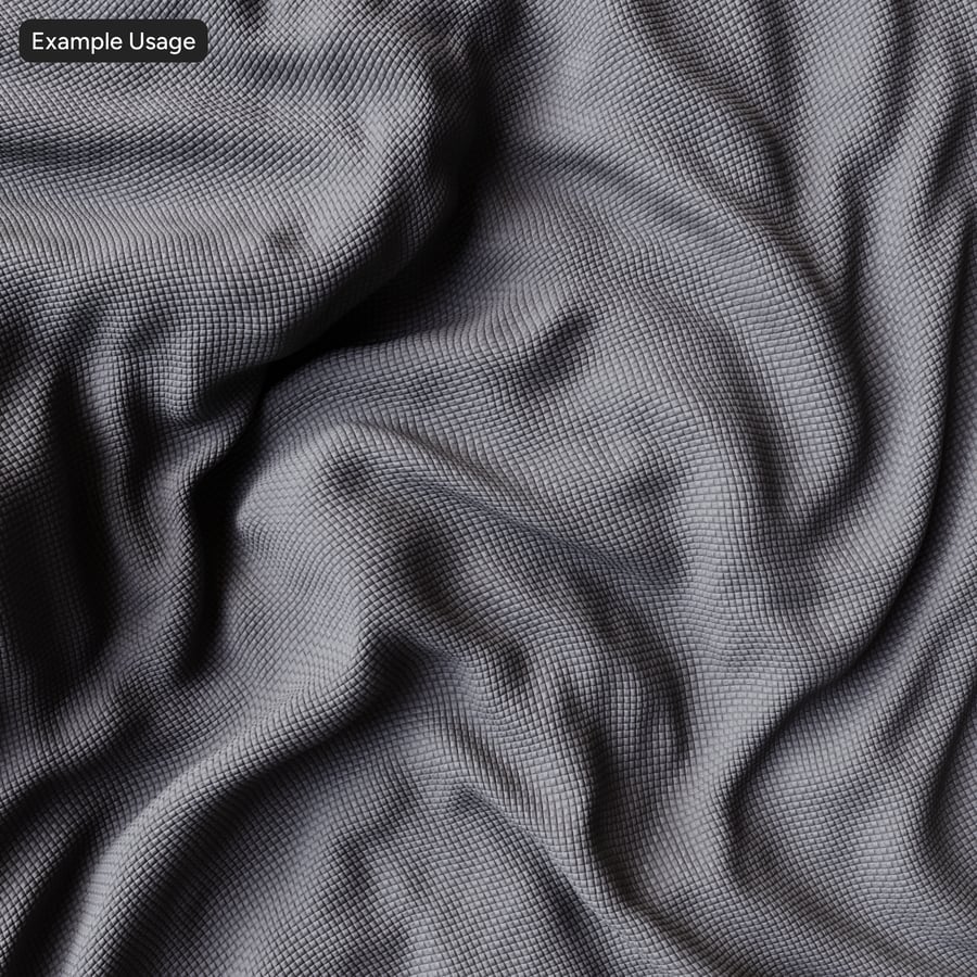 Текстура нейлоновой баллистической ткани, серый