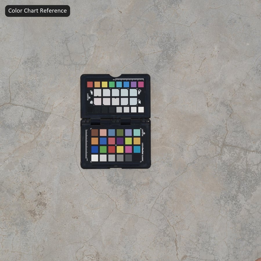 Текстура матового бетонного пола с трещинами