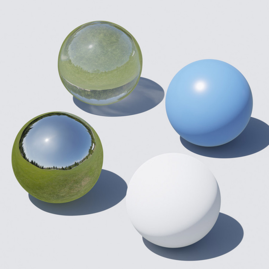Бейсбольне поле ясний день небо HDRI