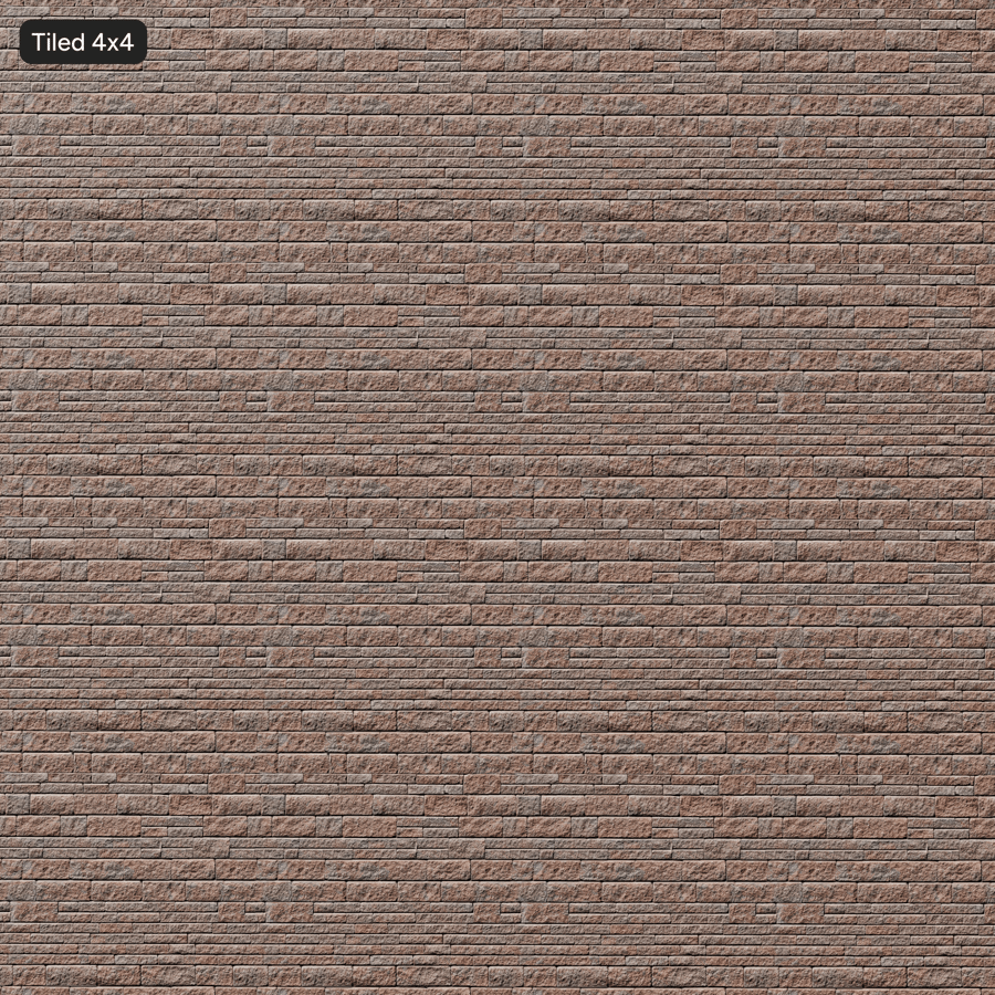 Mixed Rough Stone Block Wall Texture, Multicolor