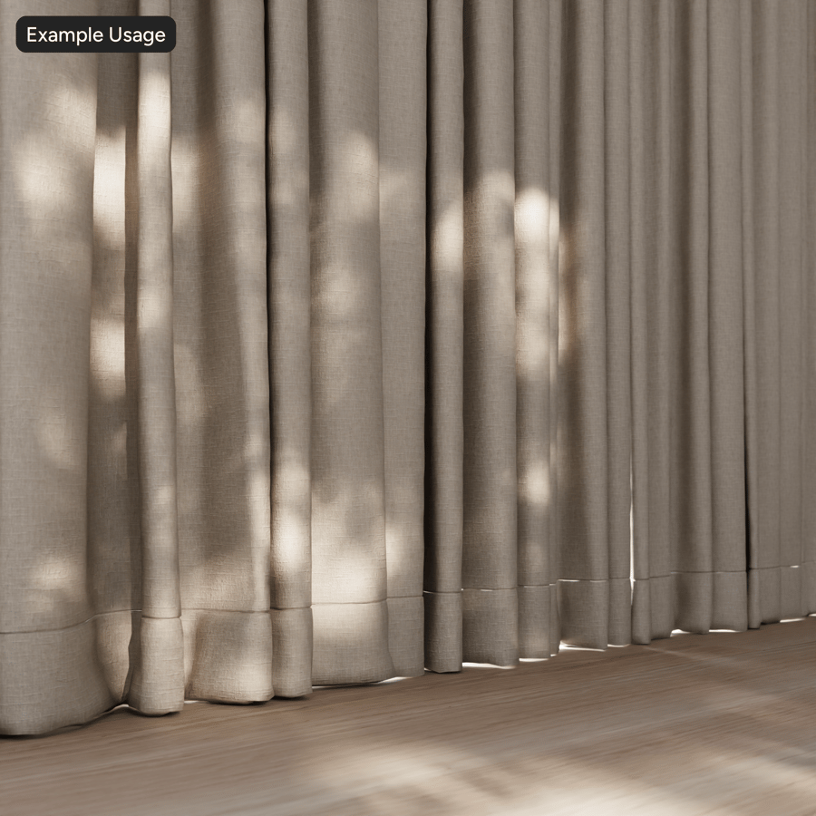 Textura de tecido para estofamento de cortinas simples, branco