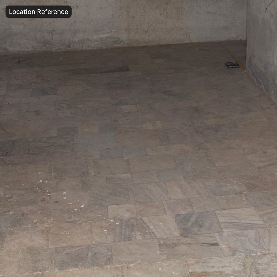 Dirty Square English Bond Marble Tile Texture