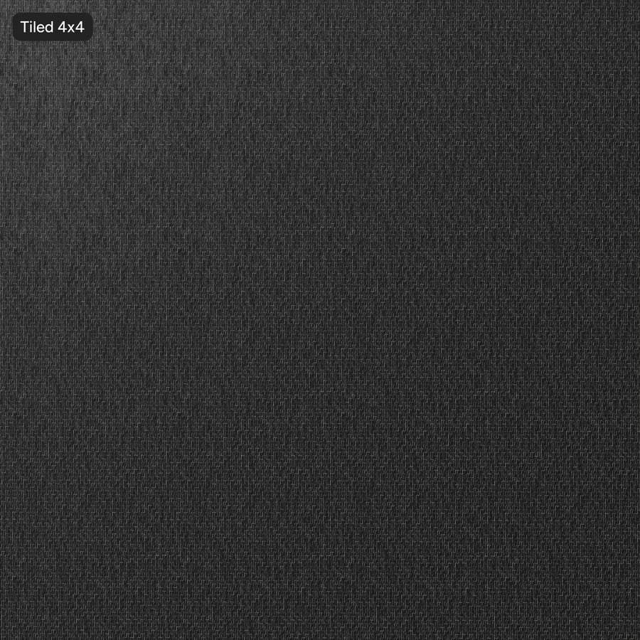 Trapezoidal Zellige Matte Tile Texture, Black