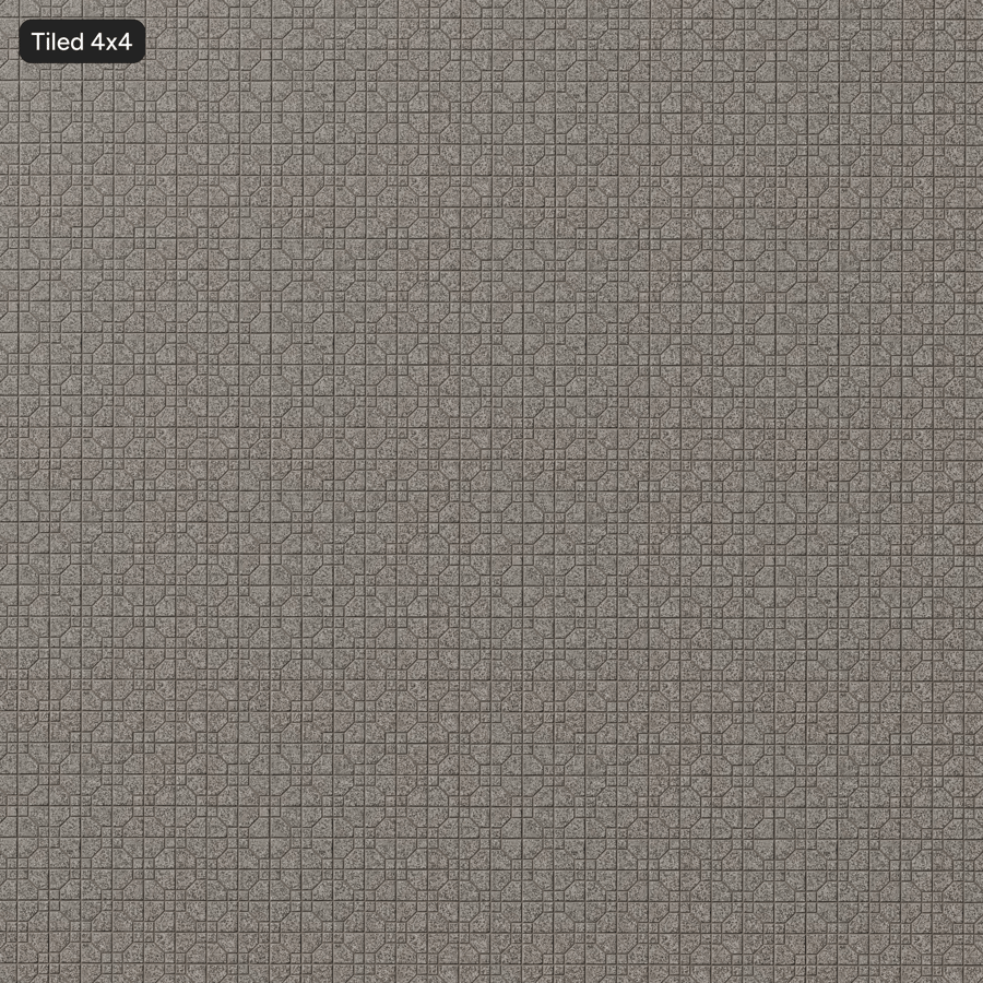 Aggregate Terrazzo Stone Paver Texture, Grey