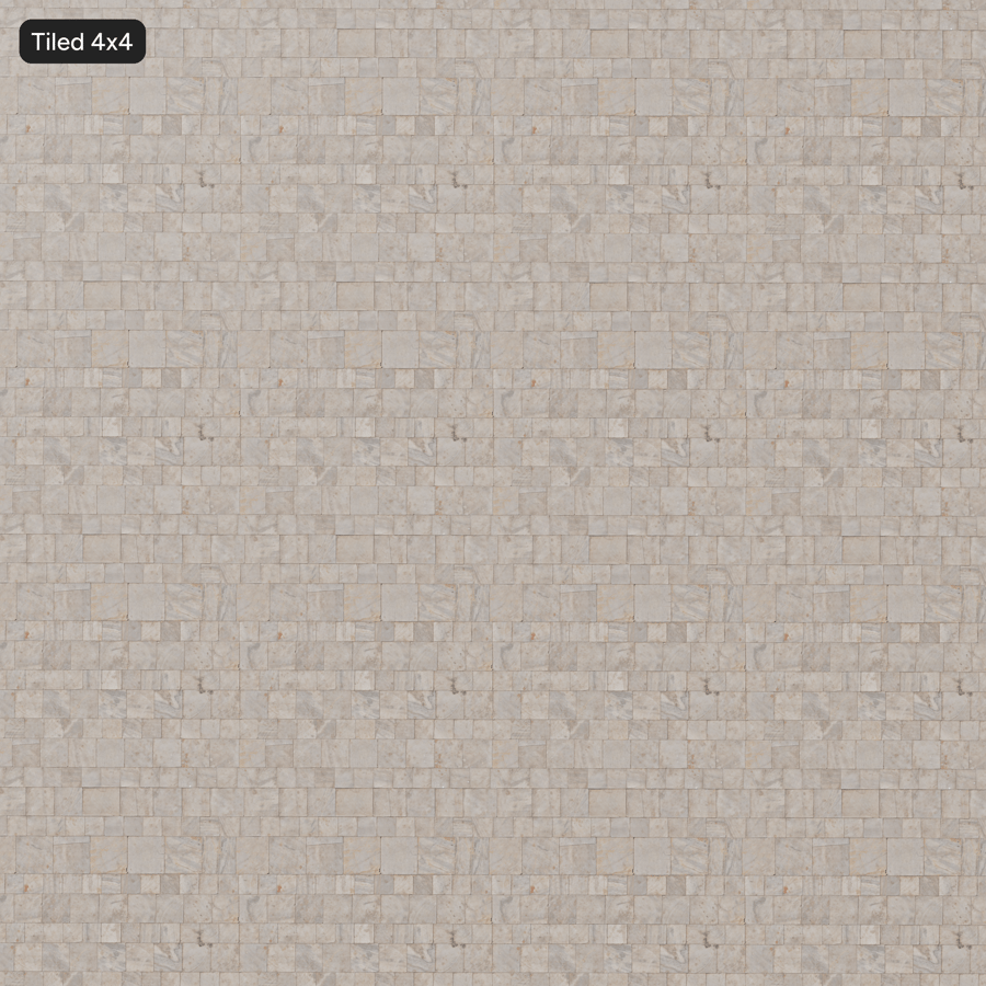 Dirty Square English Bond Marble Tile Texture