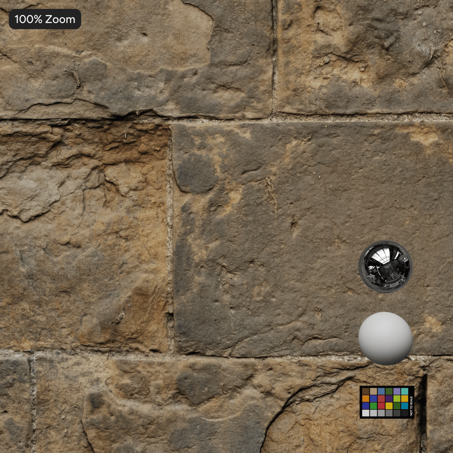 Texture de mur en blocs de grès anciens, beige