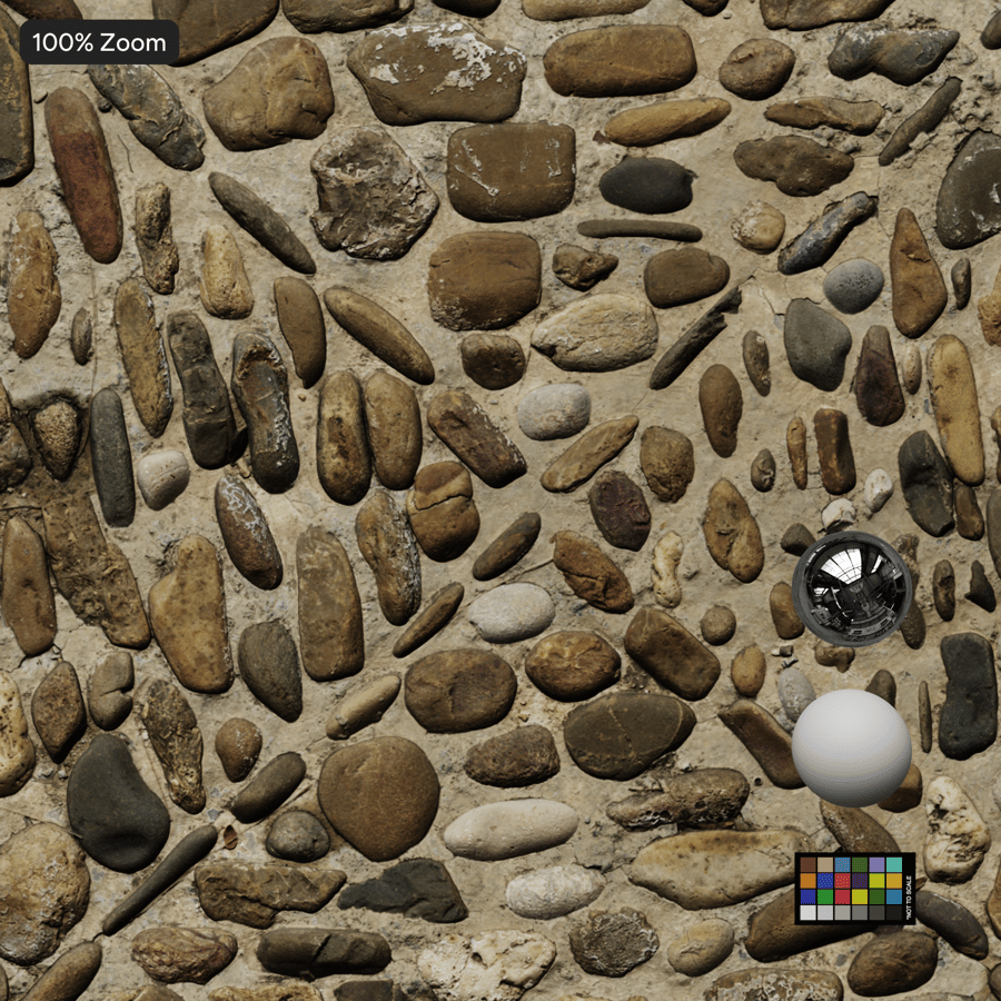 Decorative Cobblestone Texture