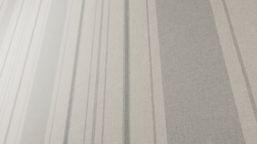 Stripe Pattern Upholstery Fabric Texture, Cream & Grey