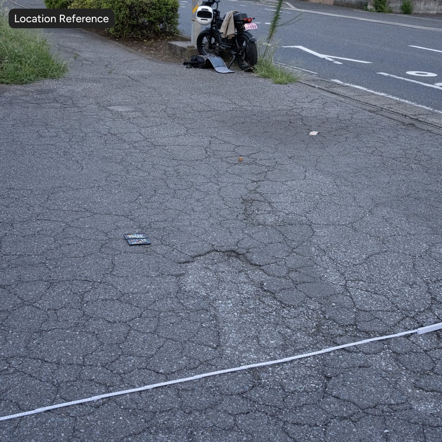 Textura de asfalto rachado