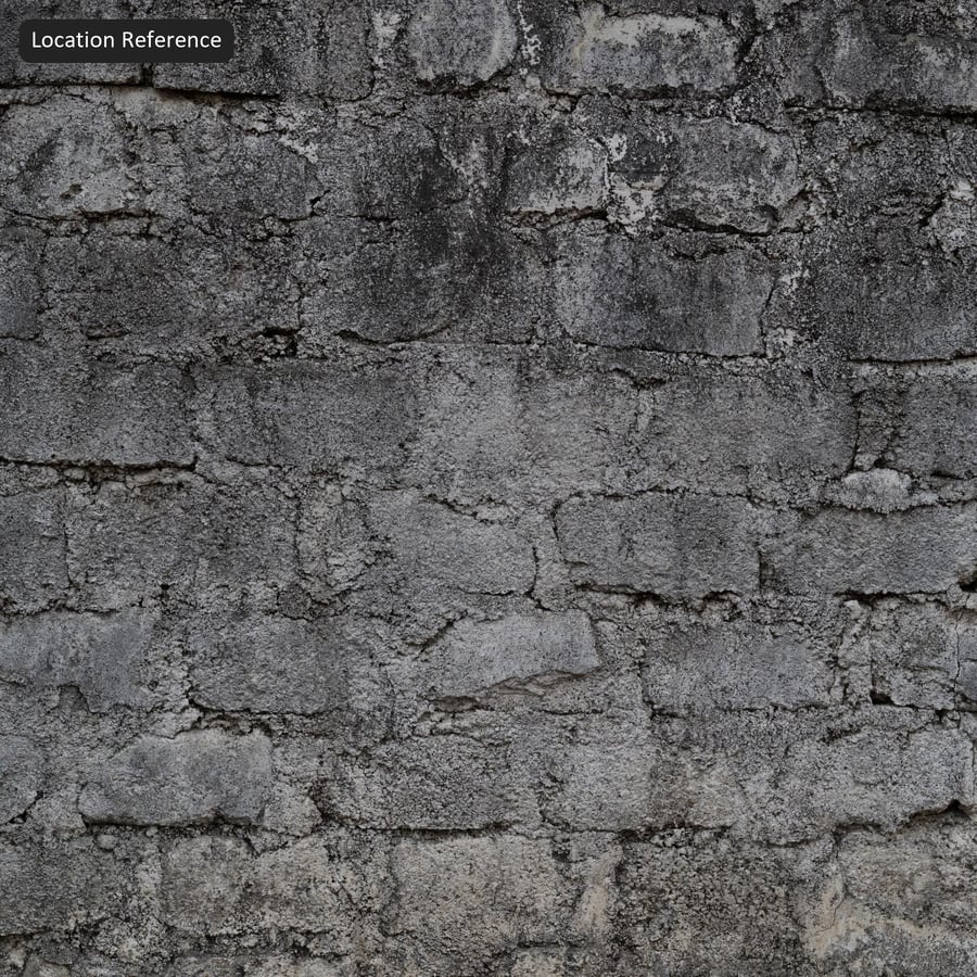 Текстура стены из старого шлакоблока